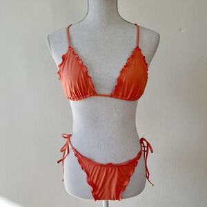L*Space Maggie Coral Bikini Set